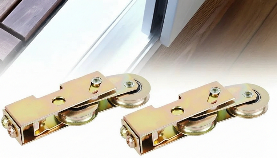 Bánh xe cửa nhôm kính